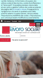 Mobile Screenshot of lavorosociale.com